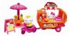 Hello Kitty pizzerie pe roti pentru fetite - ARTHK65026