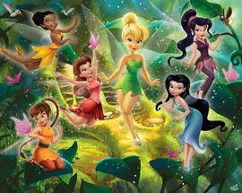 Tapet Copii Walltastic - Zanele Disney (Disney Fairies) - GFK015