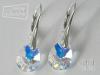 Cercei argint 925 cu swarovski&reg; elements minipear