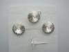 Set argint 925 cu swarovski&reg; elements rivoli10/12mm silver shade