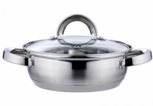 Cratita de inox cu capac 20 cm Blaumann BL-1001