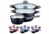 Set oale cu interior din ceramica, 4 piese peterhof ph-15706