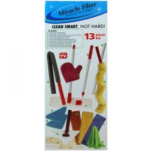 Set curatenie 13 piese Miracle Fiber