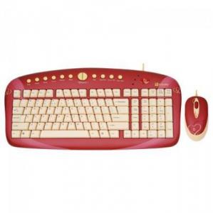 Set Tastatura si Mouse G-Cube GKSE-2728E Enchanted Heart
