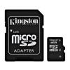 Card microsd 4 gb kingston cu adaptor clasa