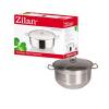 Oala cu capac din inox 6l, zilan 7345