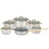 Set oale inox (12 pcs.)  bh -1212 gc