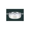 Cratita din inox cu capac grunberg 38 cm 5138