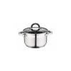 Cratita de inox cu capac 18 cm blaumann 1019 gourmet line