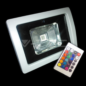 10W LED Reflector  V-TAC PREMIUM RGB cu telecomanda
