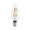 Vt-1986 4w bec led filament alb cristal 6400k e14 cod v-tac44141