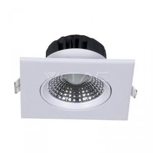 VT-1100 5W SPOT LED ALB CRISTAL 6400K PATRAT Cod V-TAC7334