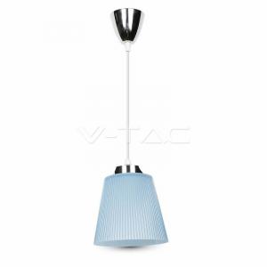 VT-1036 5W LED LAMPA LED TAVAN - CHROME CORP+BLUE SHADE Cod V-TAC8506