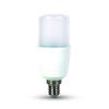 Vt-2089 9w t37 bec led plastic alb natural 4000k