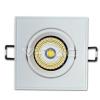 5W Spot LED V-TAC COB Patrat Unghi Ajustabil Corp Alb-Alb Cald3000K
