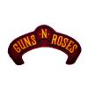 Guns n roses (fond rosu)