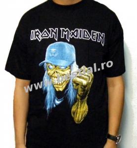 IRON MAIDEN Eddie cu sapca albastra (SUPERPRET)