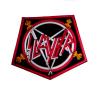 Slayer cu sabii si pentagrama cu chenar rosu