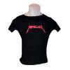 Girlie metallica logo rosu