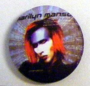 Insigna mica MARILYN MANSON 9//615