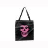 Misfits - black tote bag with pink skull cod