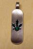 Medalion frunza de cannabis (cjl)