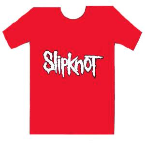 SLIPKNOT Cod bare (tricou rosu)