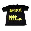 Tricou NOFX Logo galben