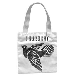 Thursday - White Printed Tote Bag cod LB1079771THU