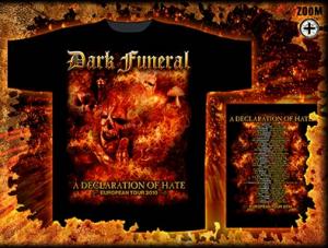 DARK FUNERAL - Declaration of Hate
