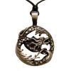 Medalion dragon rotund uk
