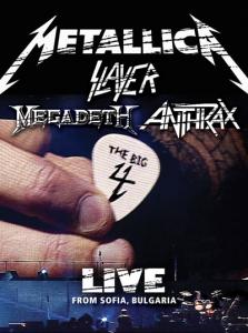 METALLICA, SLAYER, MEGADETH, ANTHRAX - The Big 4 live in Sofia (2DVD)