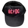 Sapca subtire AC/DC Logo rosu