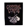 Cannibal corpse printed backpatch