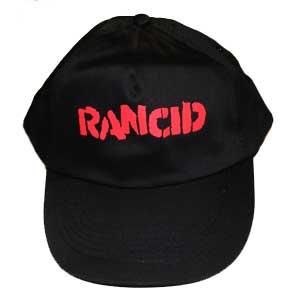 Sapca subtire RANCID Logo rosu