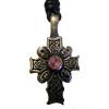 Medalion celtic cross pendant 2 cm model 3