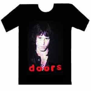DOORS - Jim Morrison logo rosu