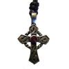 Medalion celtic cross pendant 2 cm model 5