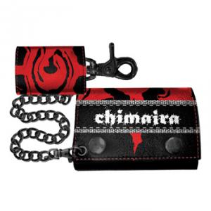 Chimaira- Black/Red Leather Wallet LW110055CHI