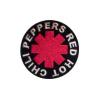 RED HOT CHILI PEPPERS logo rosu rotund