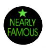 Insigna mica neagra cu verde nearly famous