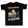 IRON MAIDEN Live after Death logo rosu (Lichidare stoc)