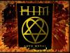 Him - love metal printed backpatch