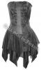 ROCHIE NEAGRA ORGANZA CU CORSET  DS/DR/5510