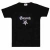 Girlie gorgoroth logo alb+pentagrama