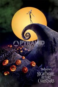 NIGHTMARE BEFORE CHRISTMAS FOIL POSTER