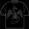 Tricou pentru copii celtic dragon embossed