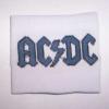 Manseta ac/dc pe alb