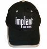 Sapca neagra implant for denial + poza gratis