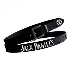 Jack Daniels Black/Brown Leather belt BT182125JDS